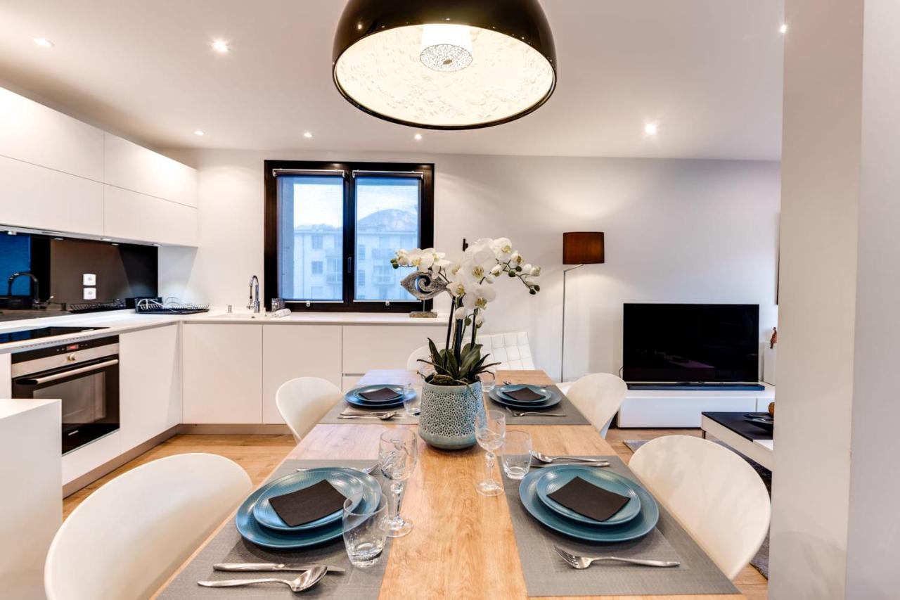 אנסי Les Sorbiers - Apartment 2 Bedrooms Top Floor - Parking & Terrace מראה חיצוני תמונה