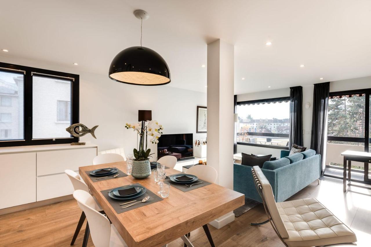 אנסי Les Sorbiers - Apartment 2 Bedrooms Top Floor - Parking & Terrace מראה חיצוני תמונה
